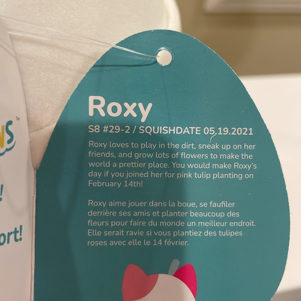 NWT 8β Roxy the Boba π§Cat Squishmallow - Picture 5 of 5